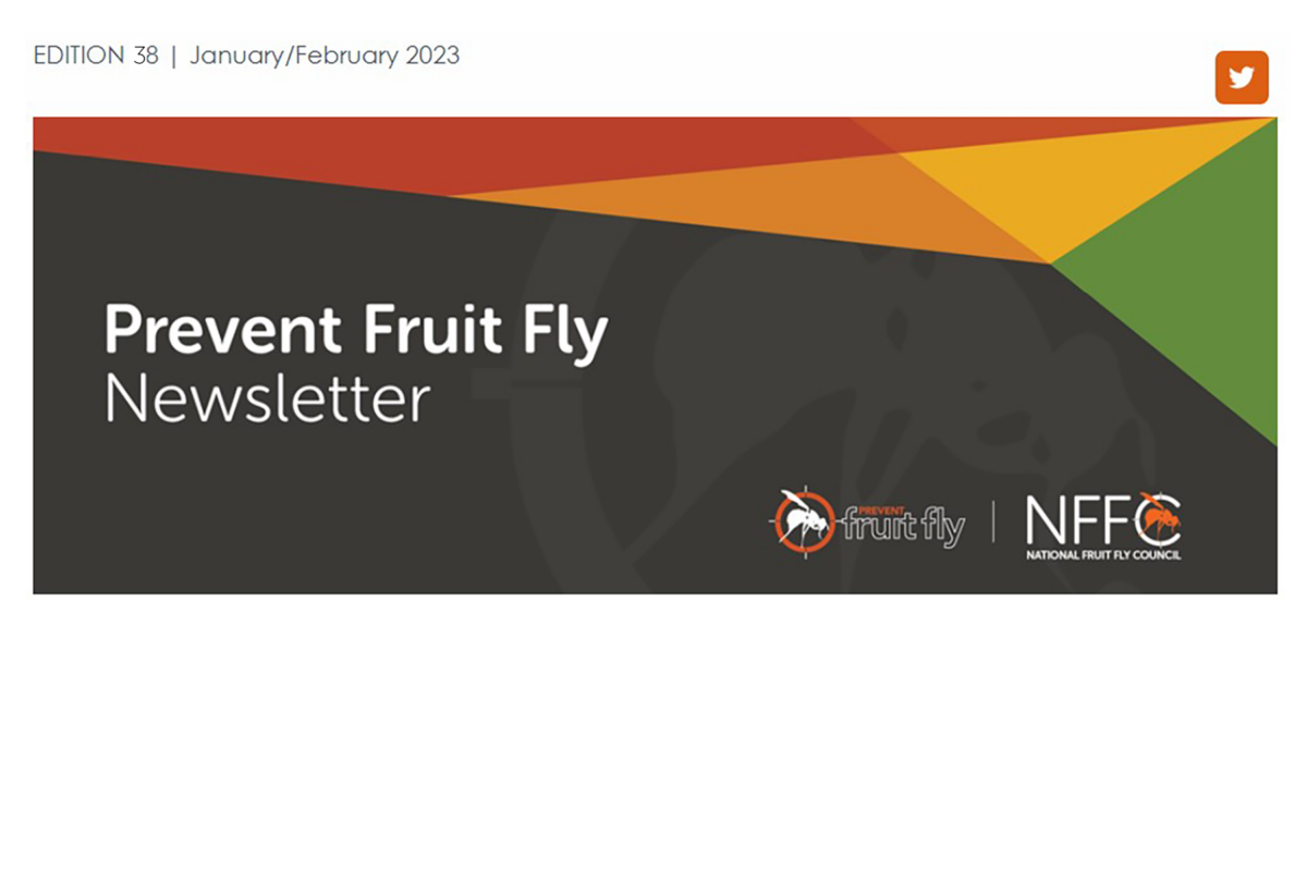 Prevent Fruit Fly Newsletter – Edition 38 image