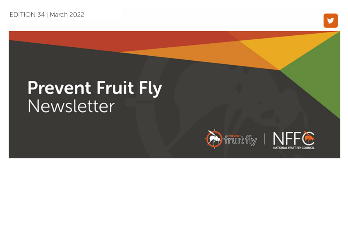 Prevent Fruit Fly Newsletter – Edition 40 image