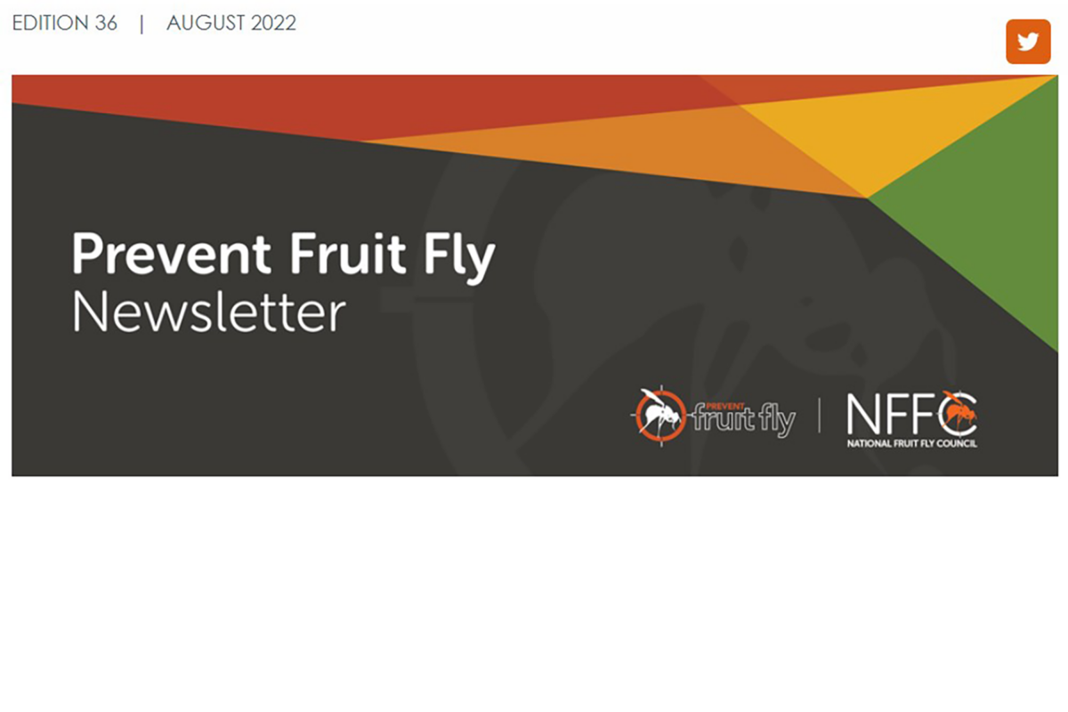 Prevent Fruit Fly Newsletter – Edition 36 image