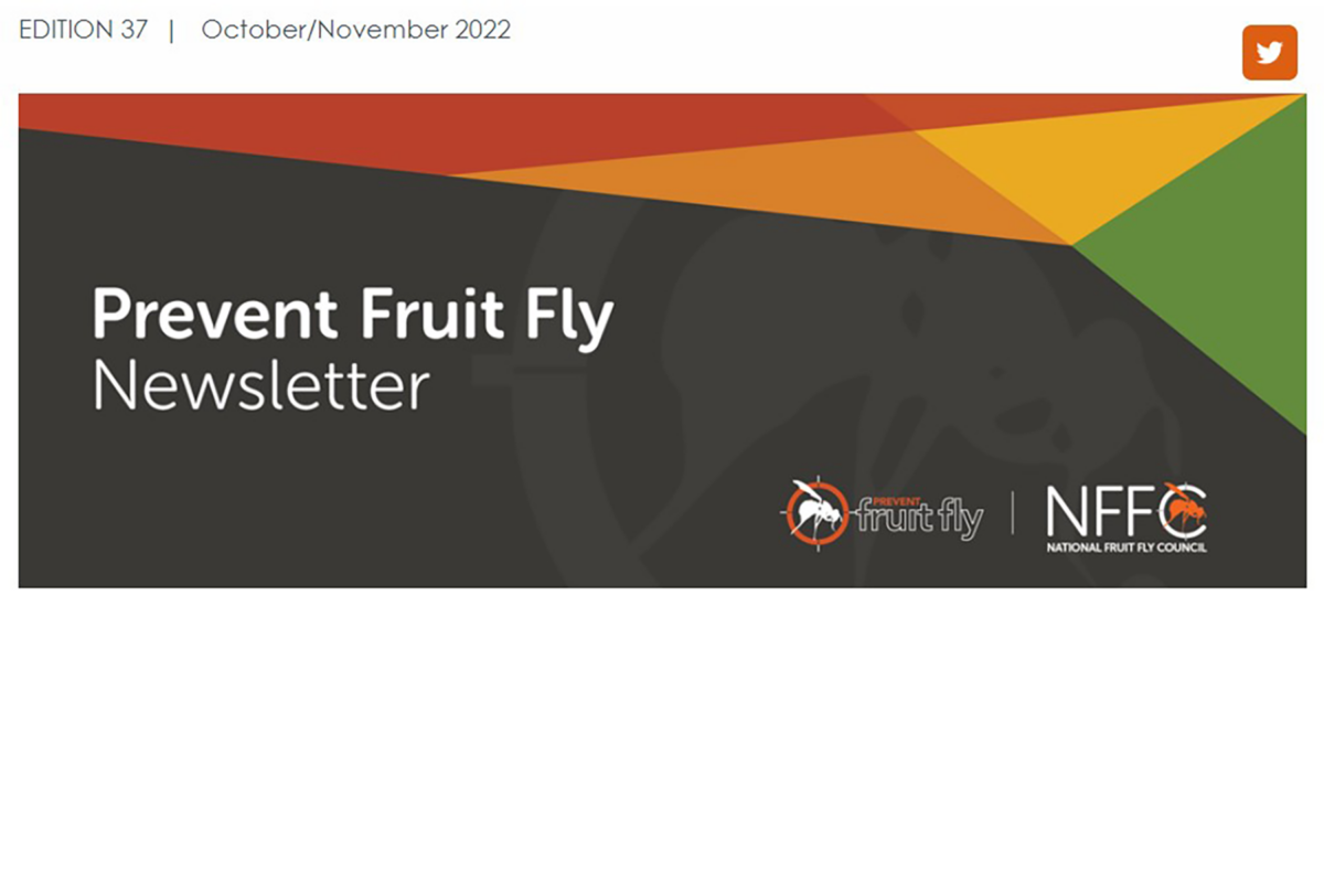 Prevent Fruit Fly Newsletter – Edition 37 image