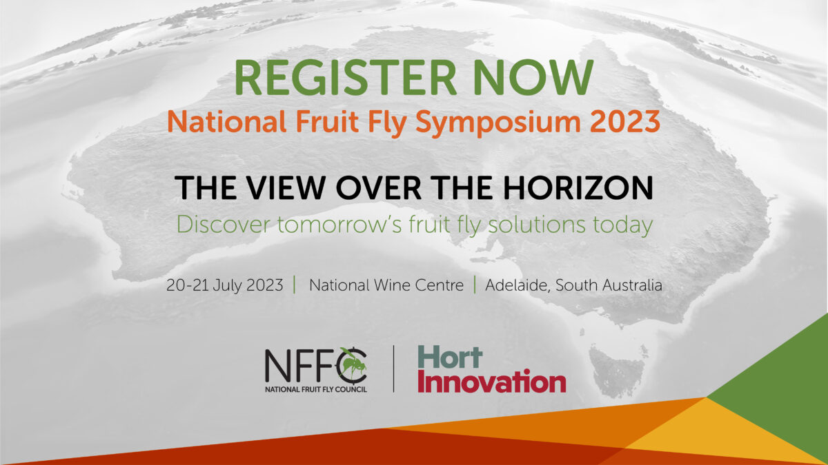 Register now for the 2023 National Fruit Fly Symposium image