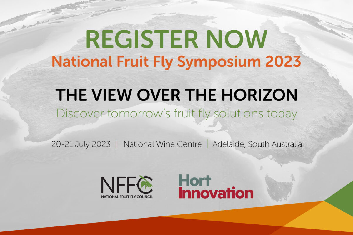 Register now for the 2023 National Fruit Fly Symposium image